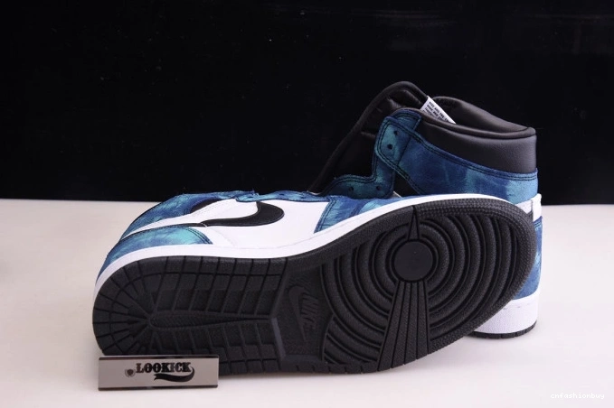 High 1 Tie-Dye Air CD0461-100 Jordan OG 0812